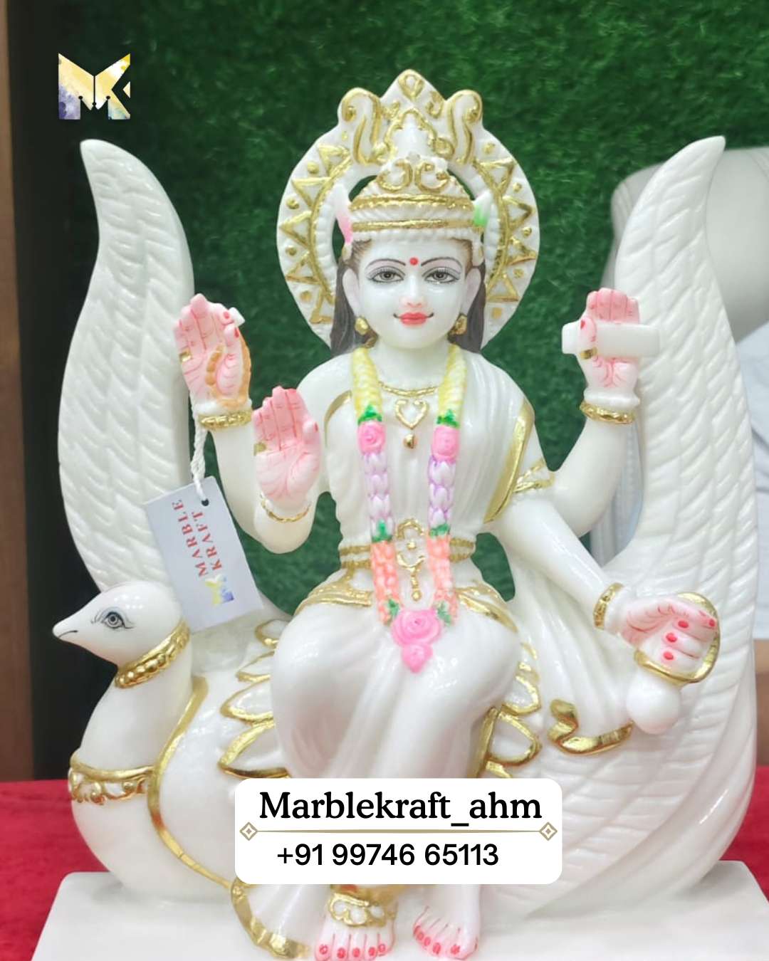 Brahmani Mata 12'' Marble 2
