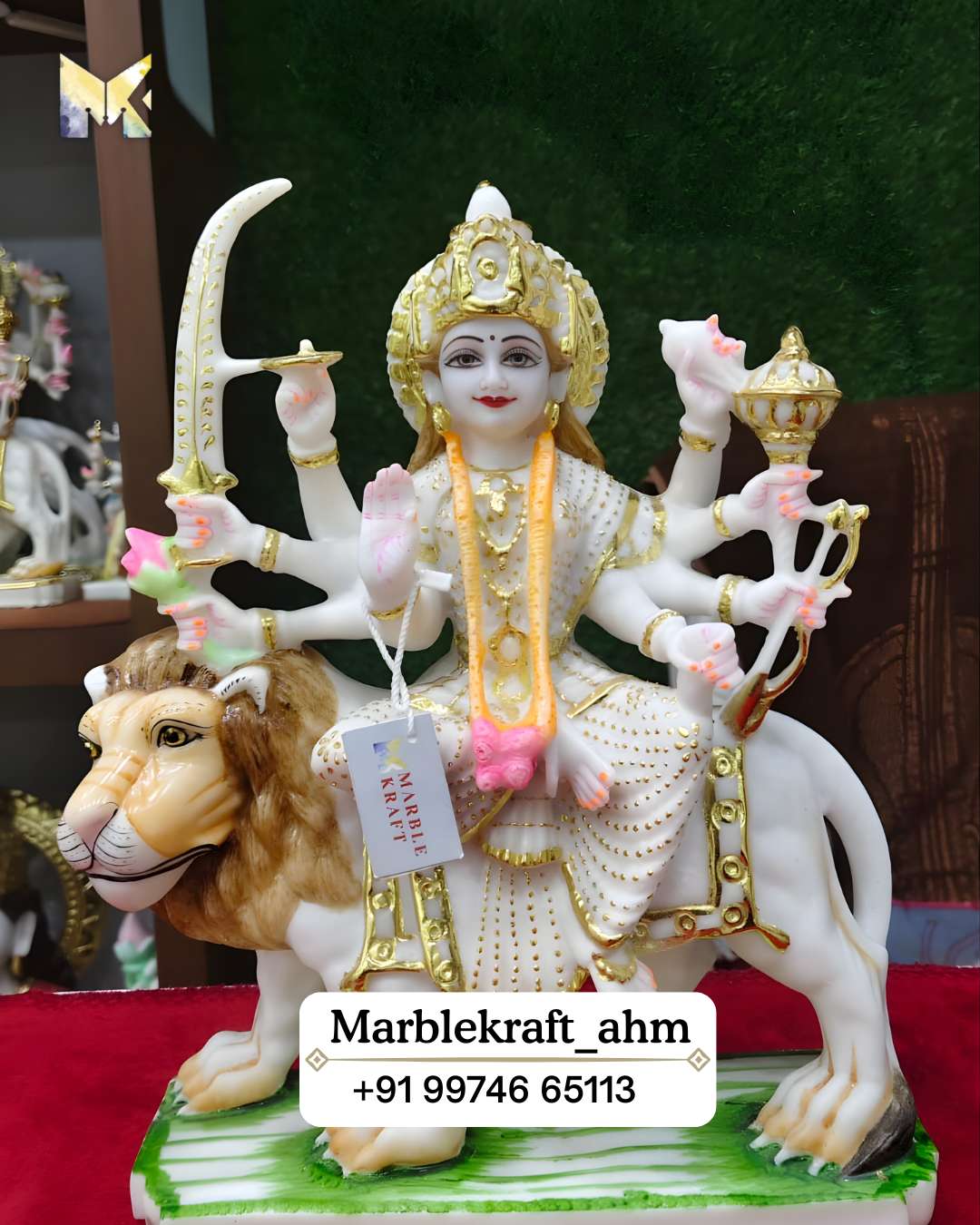 Durga Maata 15 Marble Dust 001
