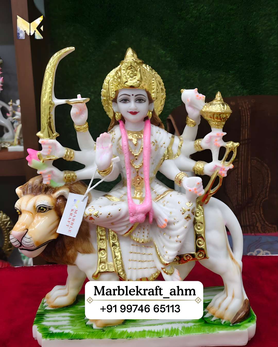 Durga Maata 15 Marble Dust 002