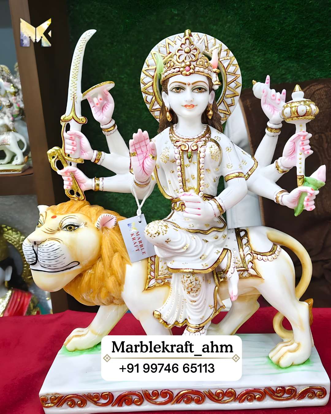 Durga Maata 18 Marble Dust 001