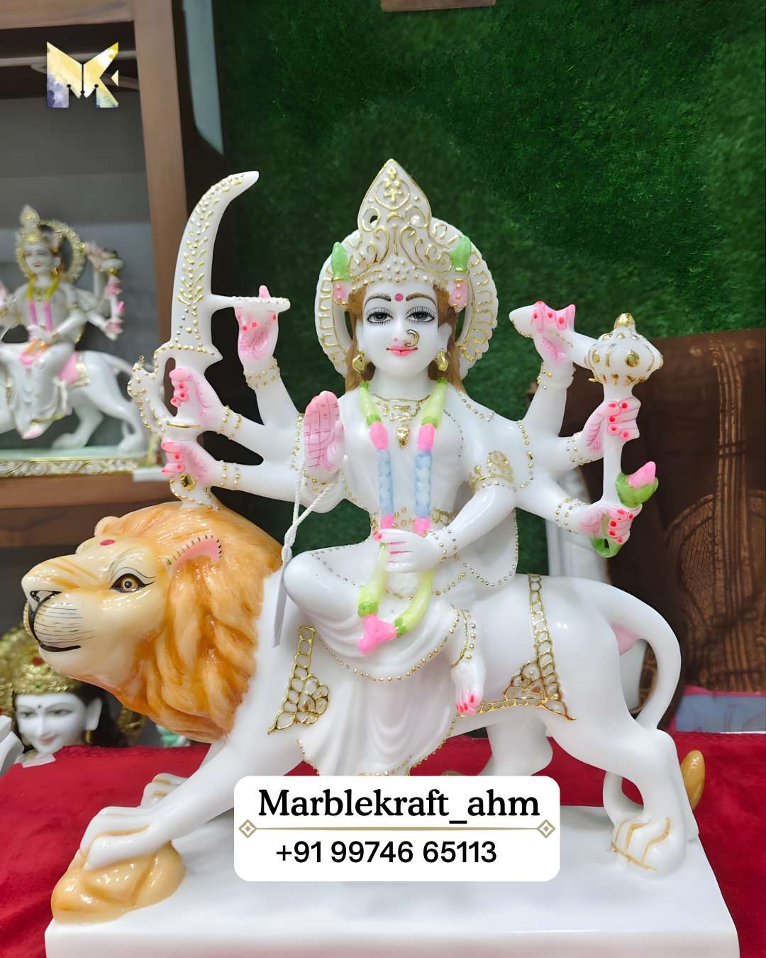 Durga Maata 18 Marble Dust 002