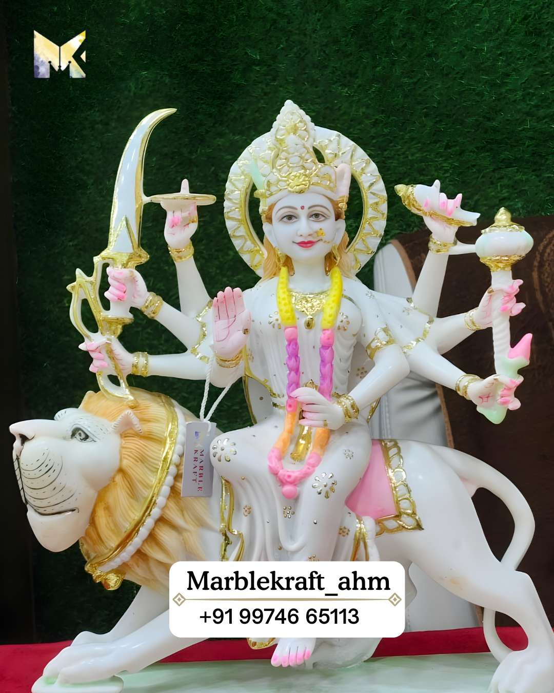 Durga Maata 18 Marble Dust 004