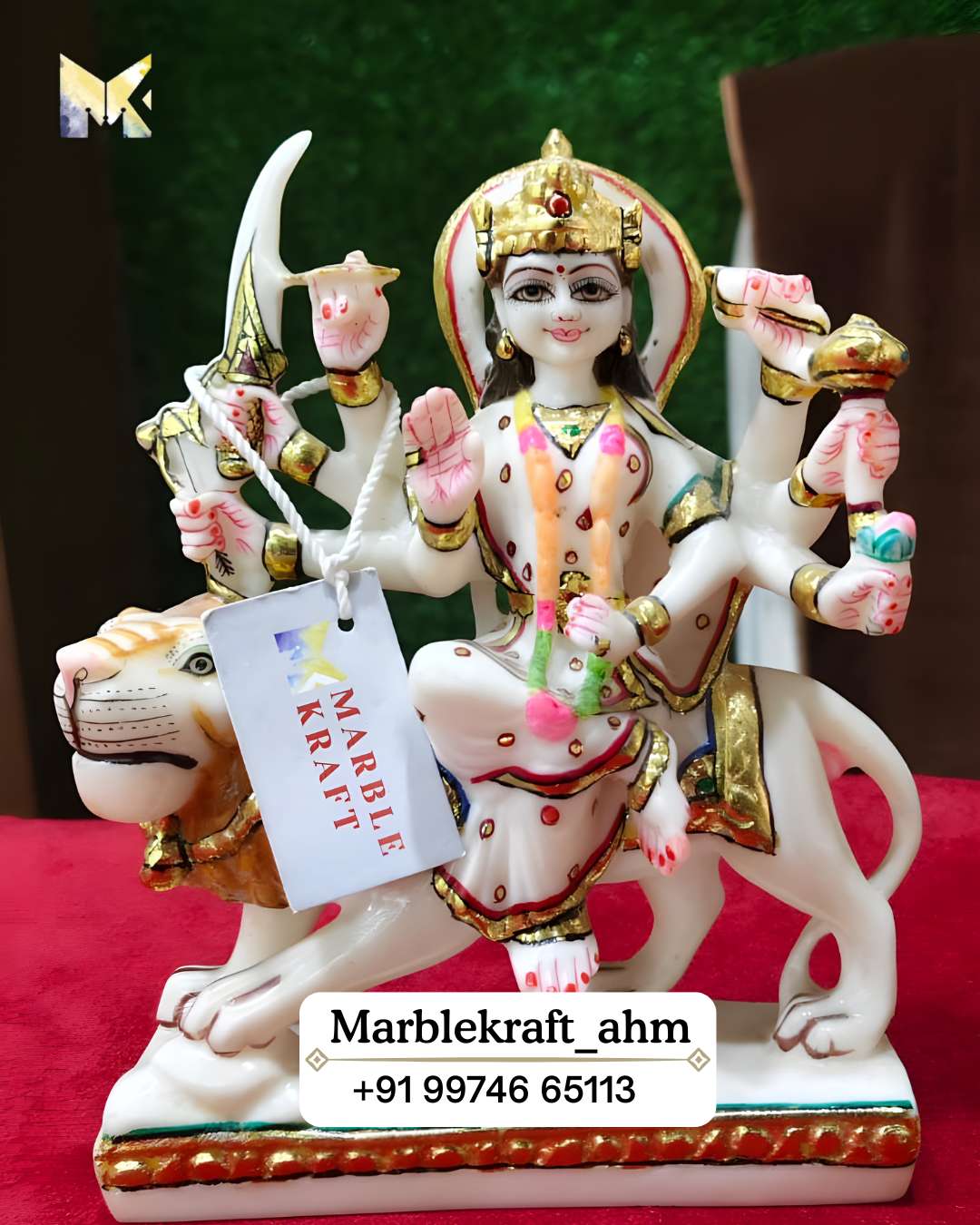 Durga Maata 7 Marble Dust 002