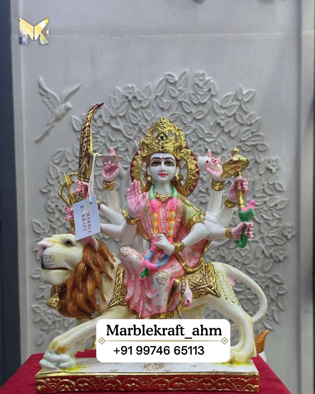Durga Maata 7 Marble Dust 004