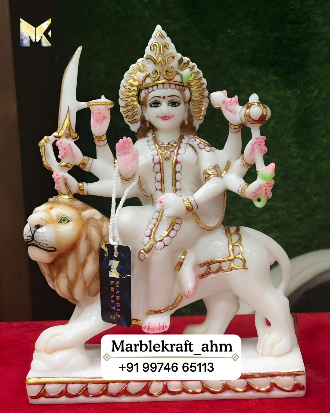 Durga Maata 9 Marble 001