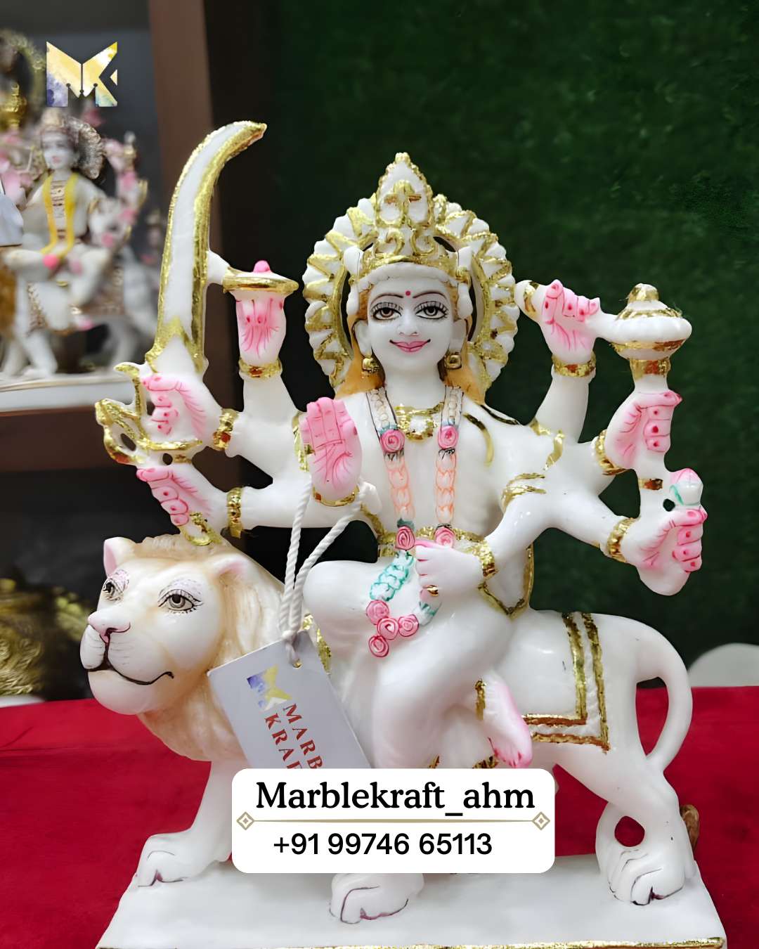 Durga Maata 9 Marble 003