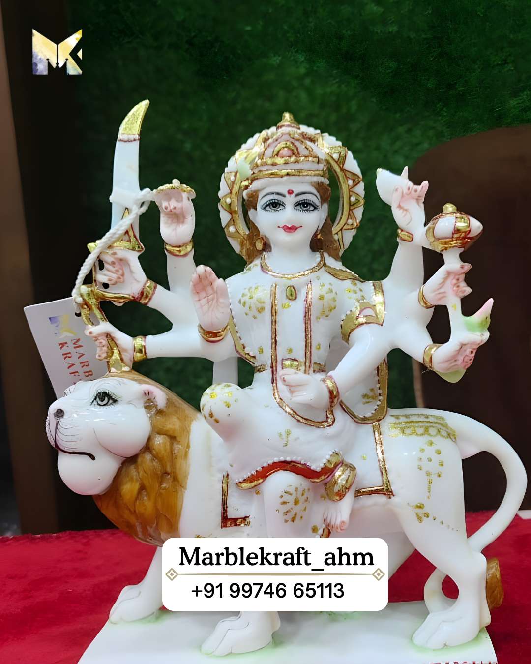 Durga Maata 9 Marble Dust 001