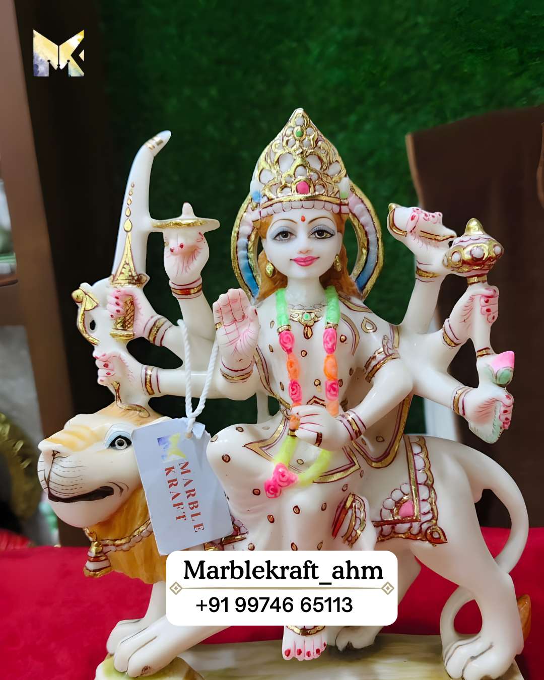 Durga Maata 9 Marble Dust 002