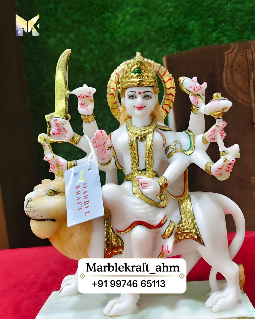 Durga Maata 9 Marble Dust 003
