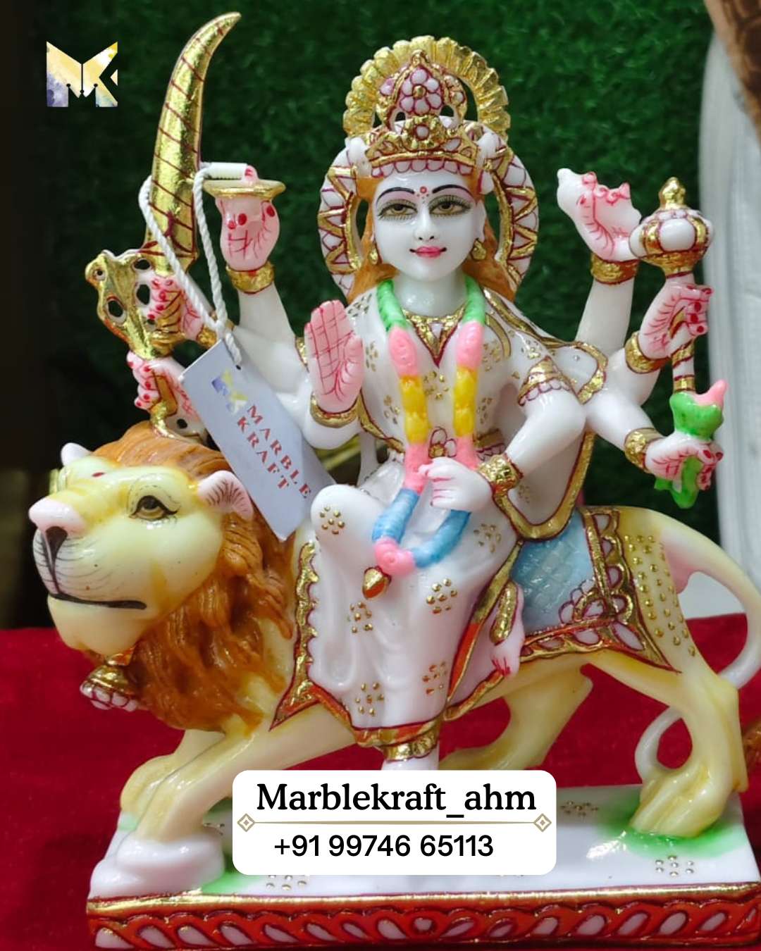 Durga Maata 9 Marble Dust 004