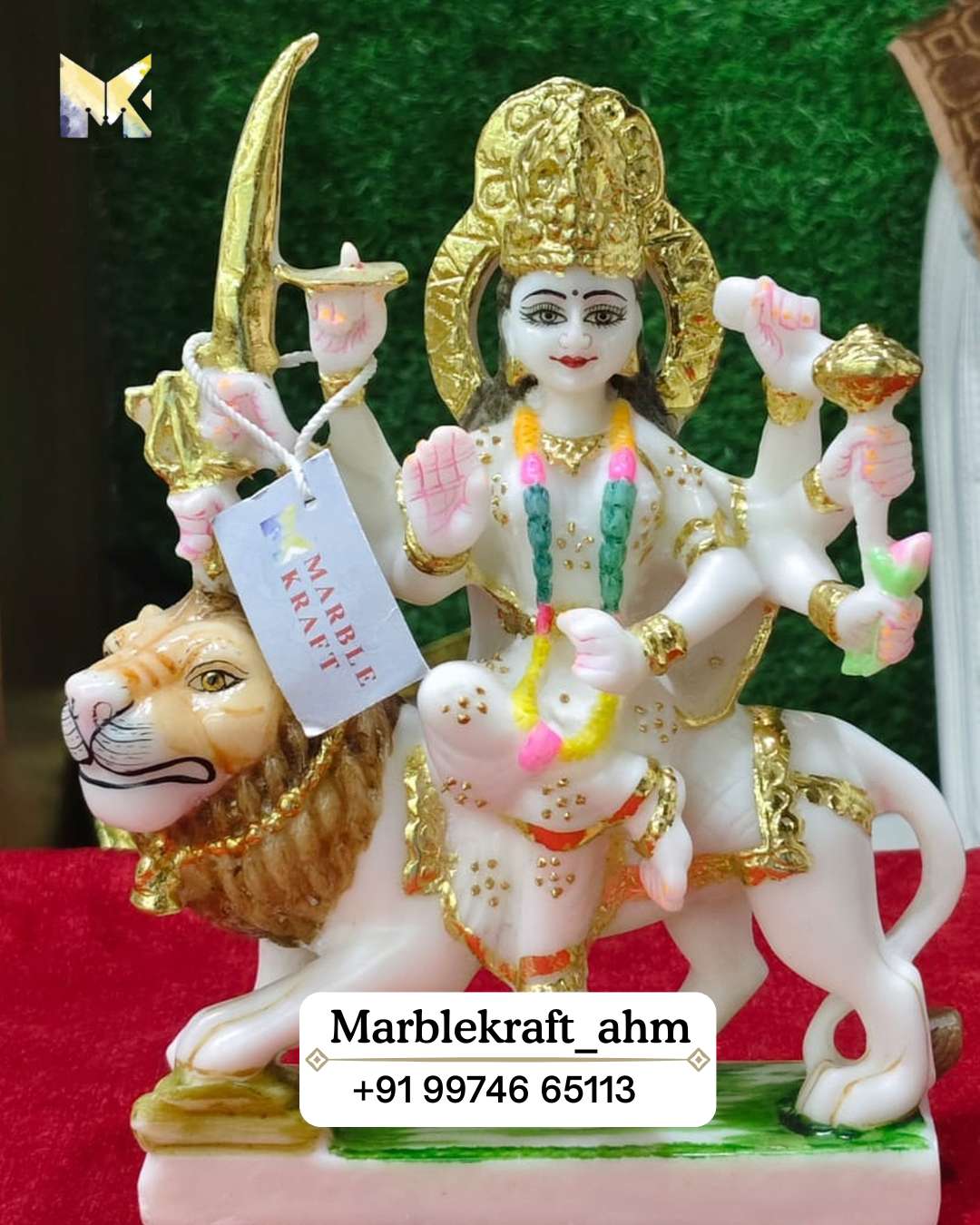 Durga Maata 9 Marble Dust 005