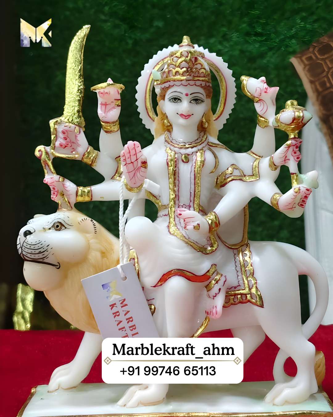 Durga Maata 9 Marble Dust 006