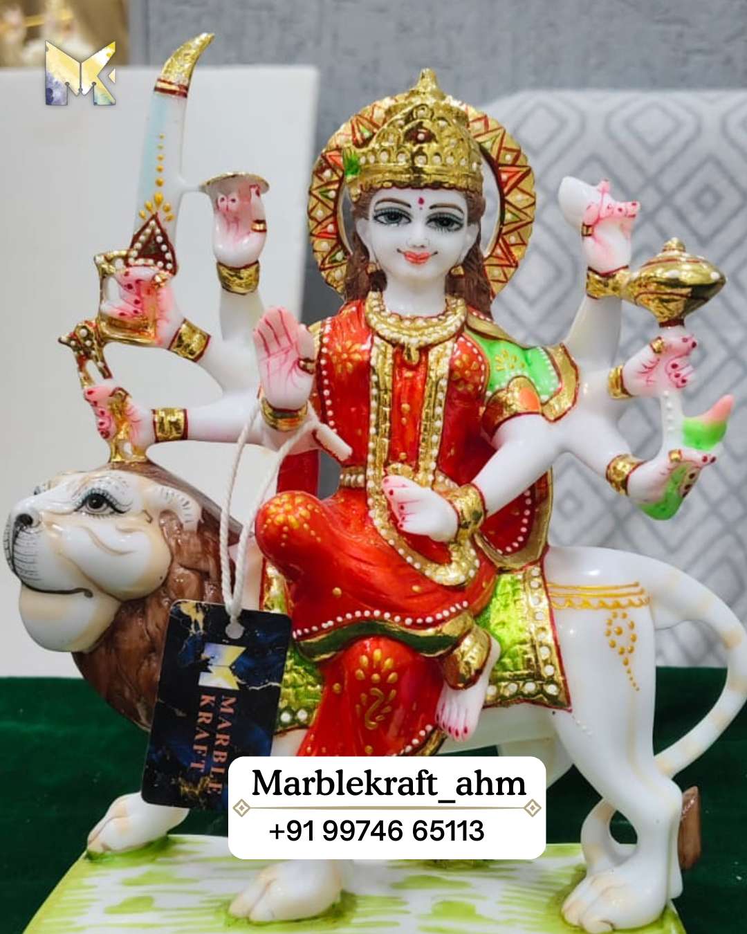 Durga Maata 9 Marble Dust 007