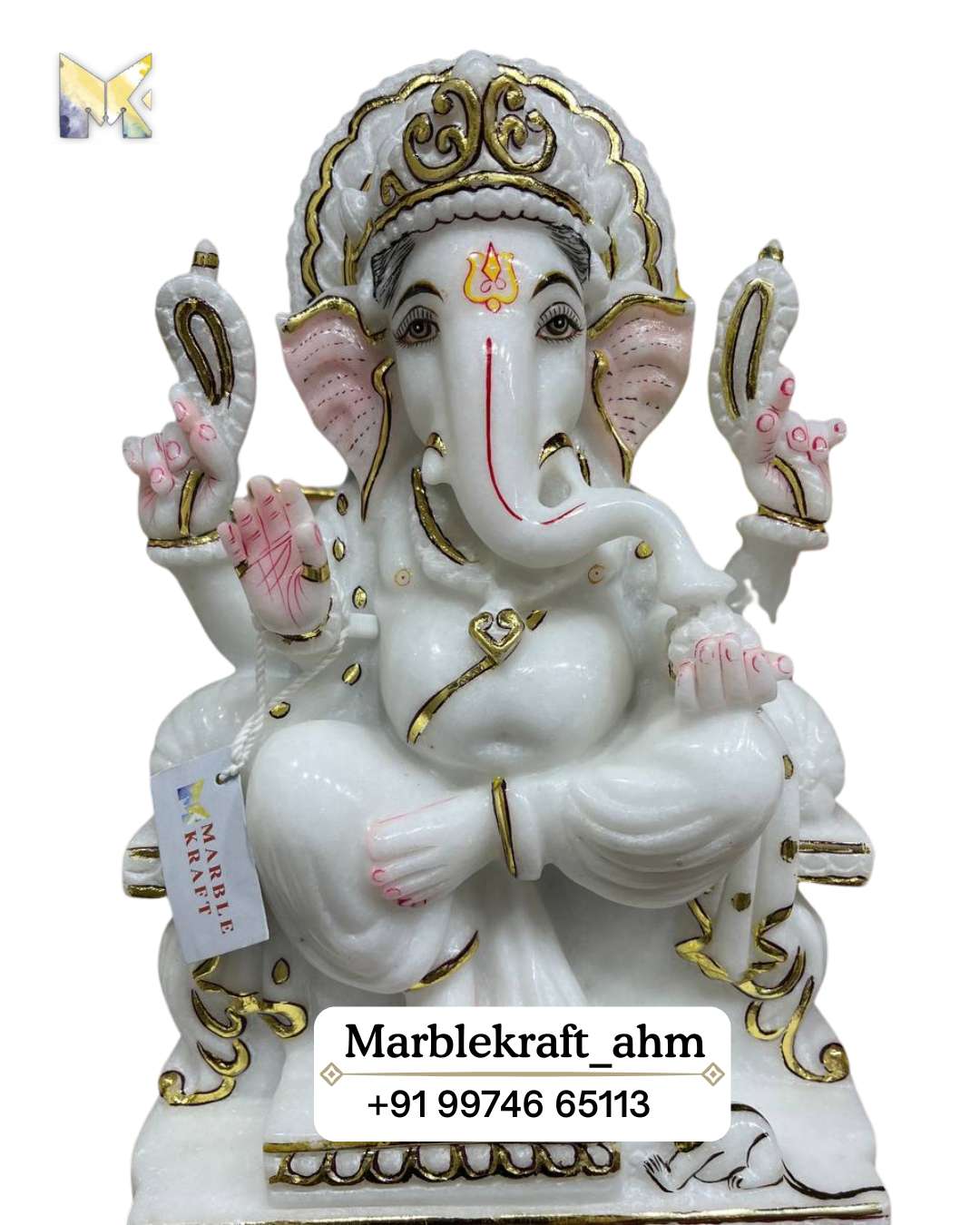 Ganpati Ji 12 Marble 001