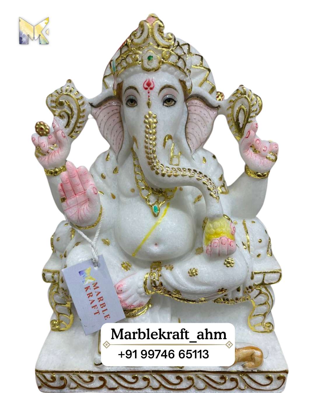Ganpati Ji 12 Marble 002