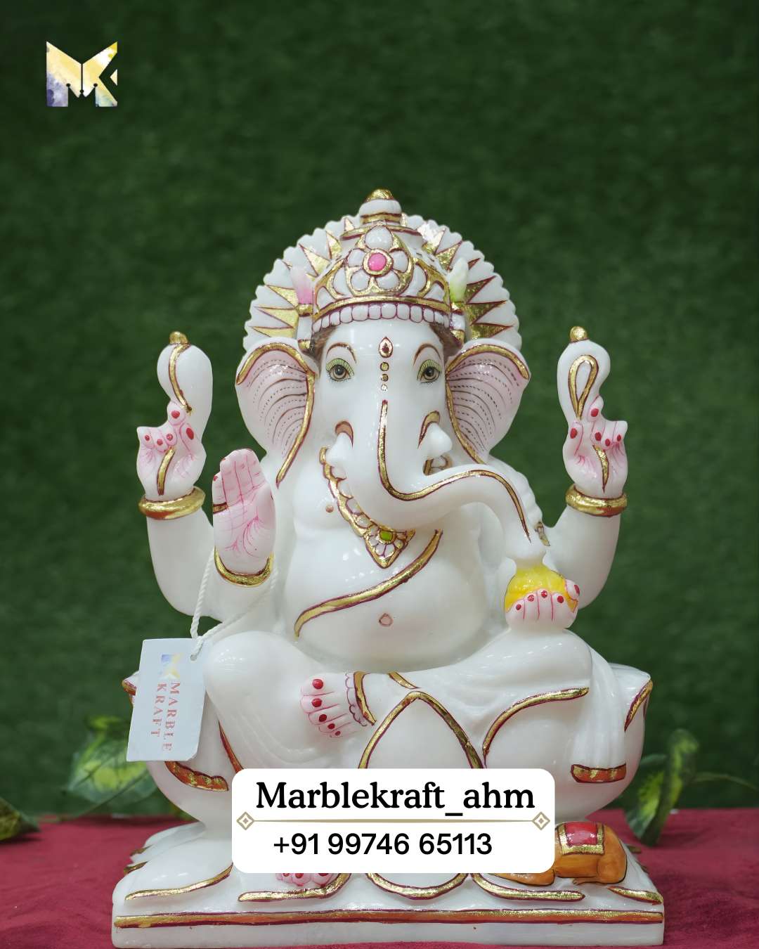 Ganpati Ji 12 Marble 008