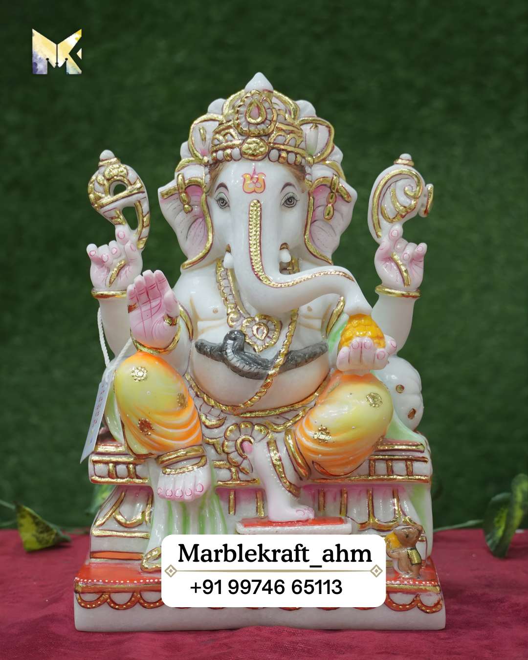 Ganpati Ji 12 Marble 009