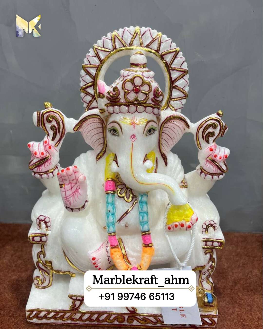 Ganpati Ji 12 Marble 010