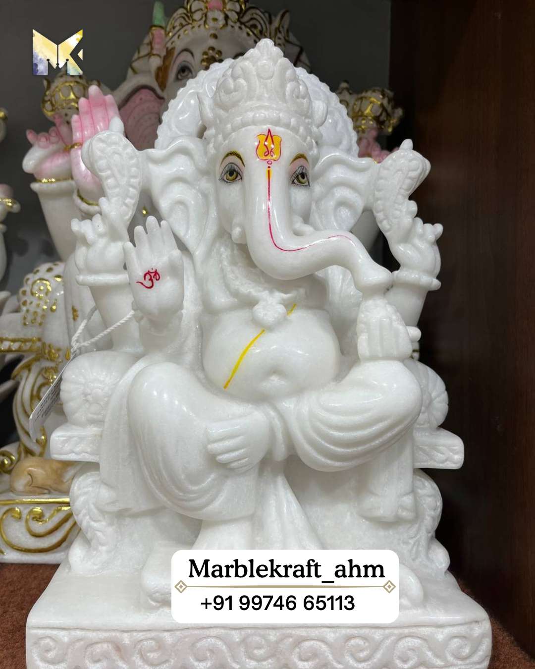 Ganpati Ji 12 Marble 011