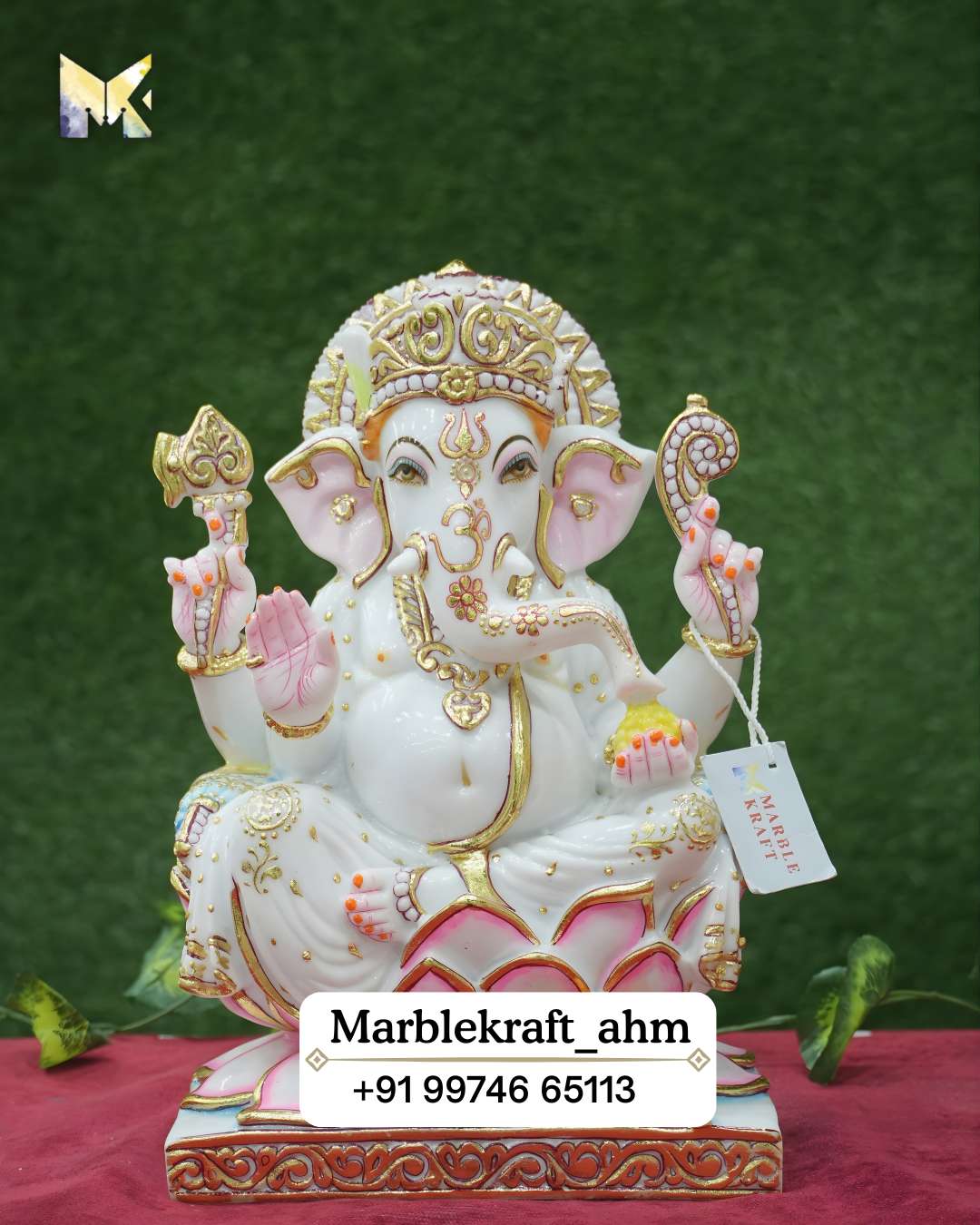 Ganpati Ji 12 Marble Dust 003