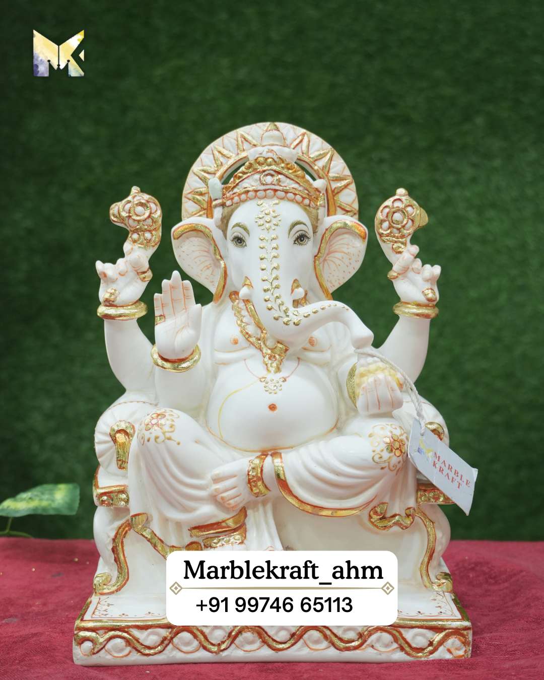 Ganpati Ji 12 Marble Dust 004