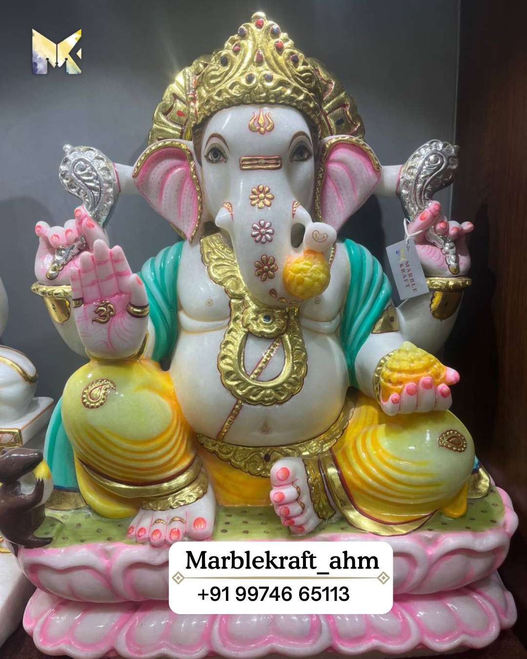 Ganpati Ji 21 Marble