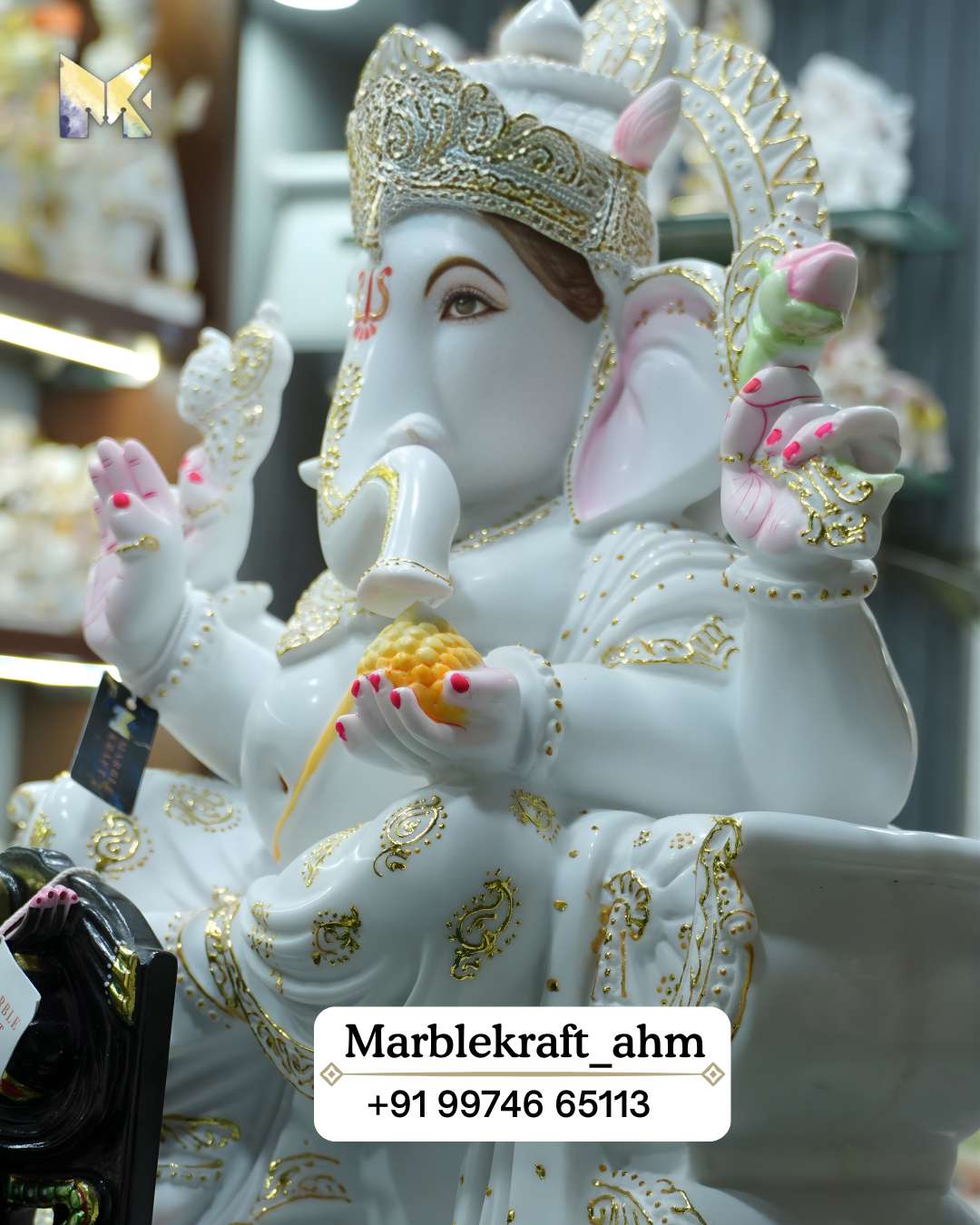 Ganpati Ji 24 Marble Dust 001