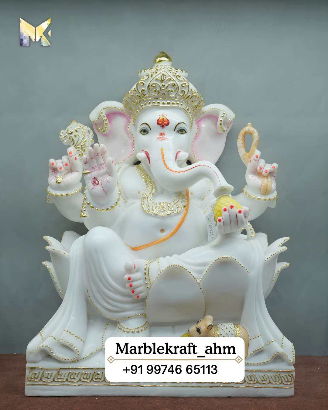 Ganpati Ji 24 Marble Dust 003