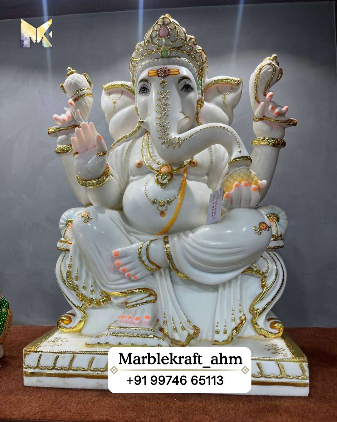Ganpati Ji 24 Marble Dust 004