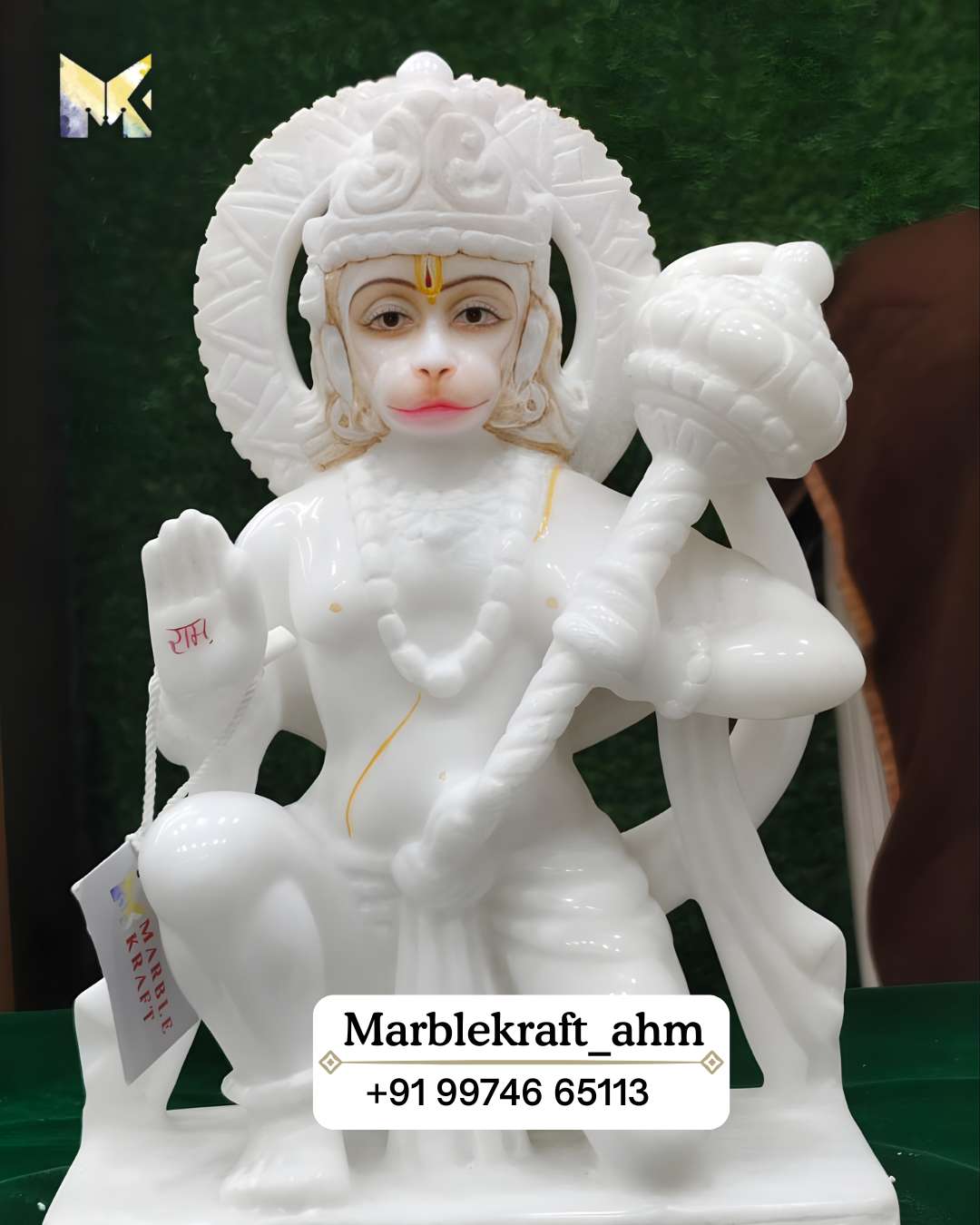Hanuman Ji 12 Marble 003