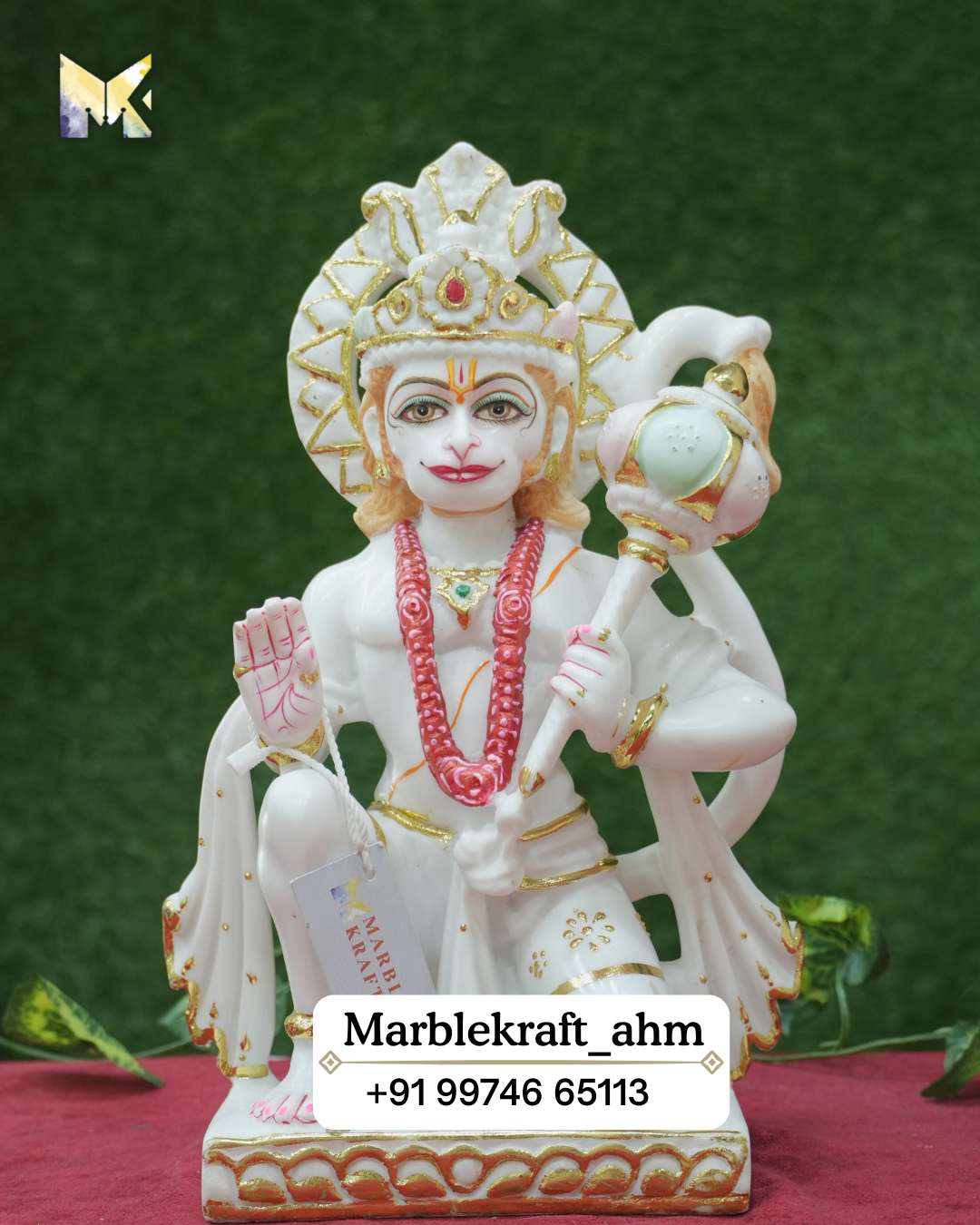 Hanuman Ji 12 Marble Dust 004