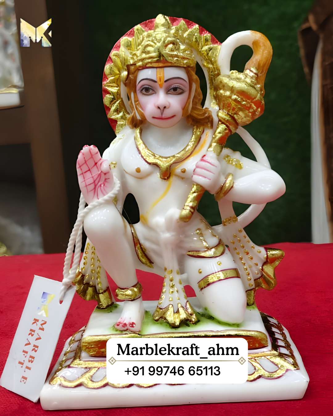 Hanuman Ji 6 Marble Dust 002