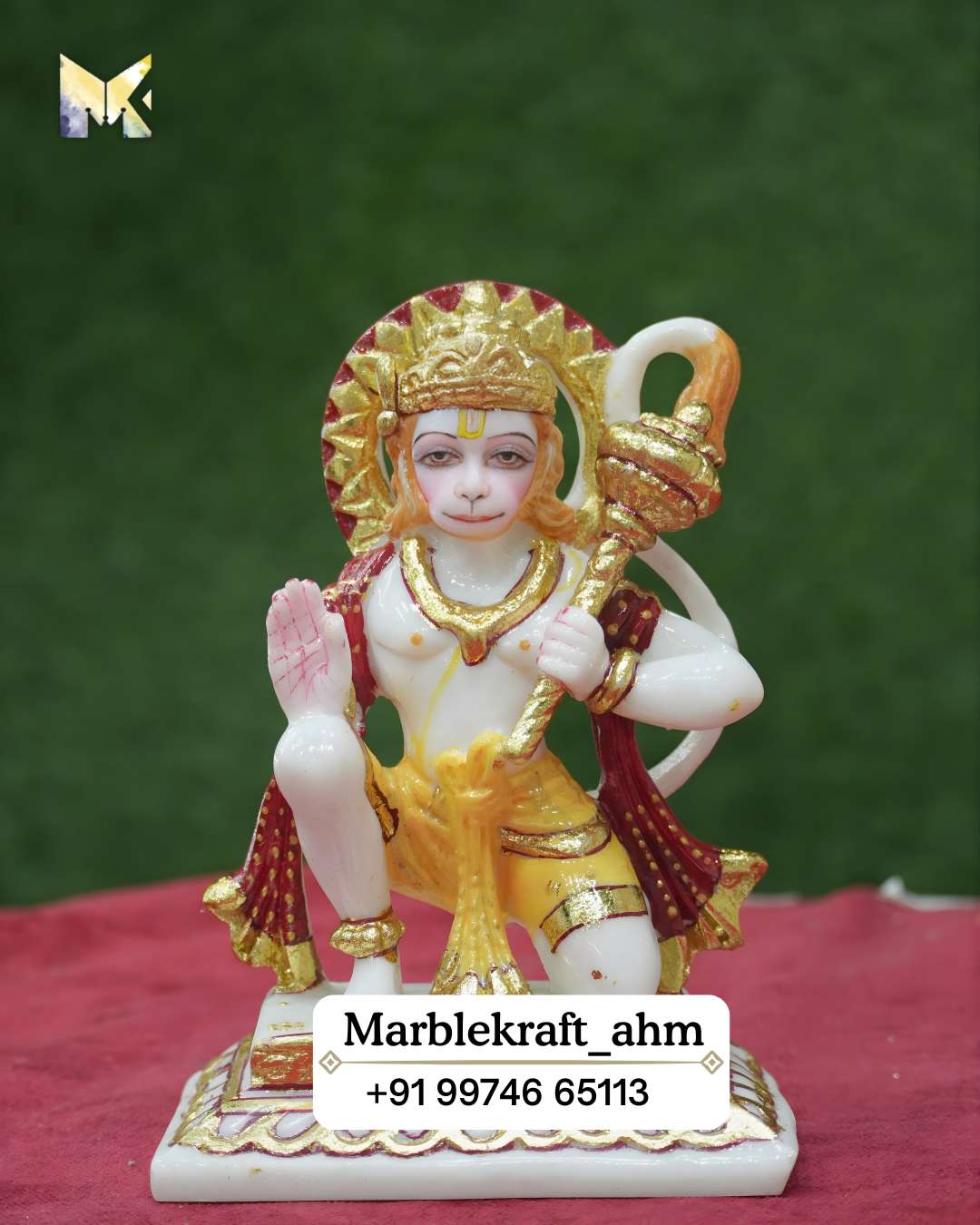 Hanuman Ji 6 Marble Dust 004