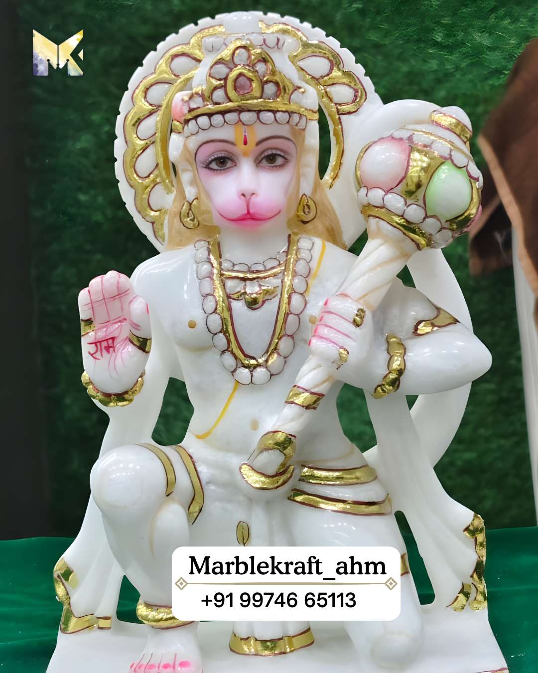 Hanuman Ji 9 Marble 002