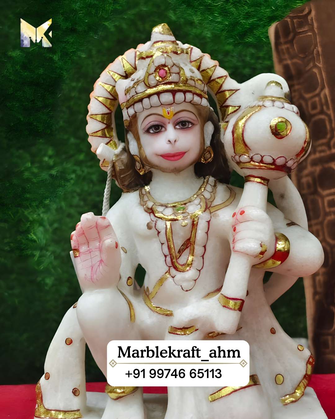 Hanuman Ji 9 Marble 004