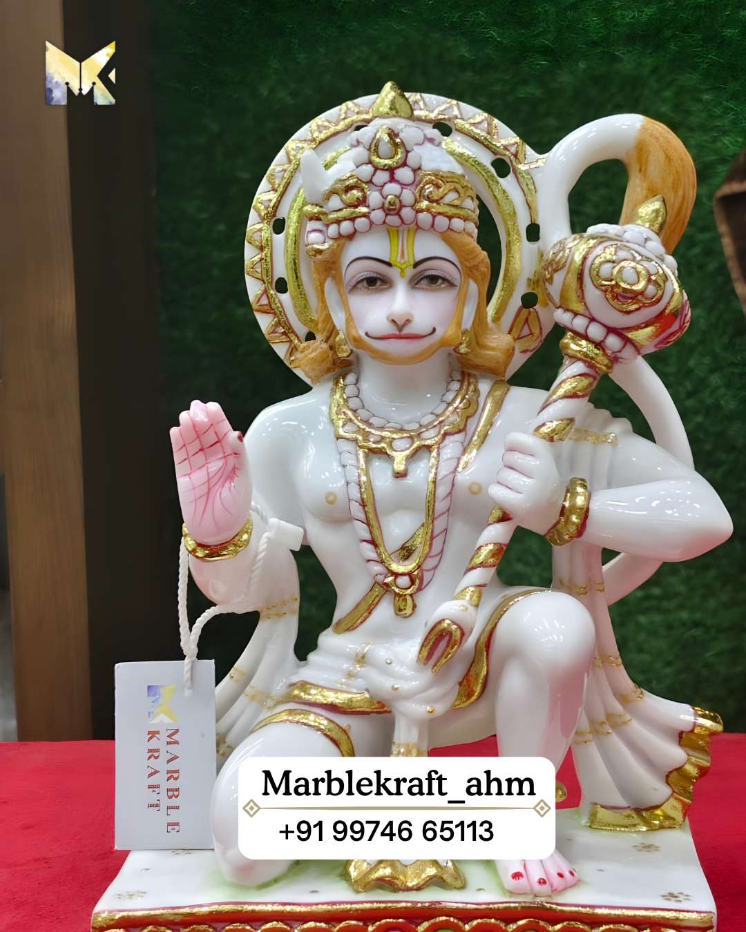 Hanuman Ji 9 Marble Dust 004