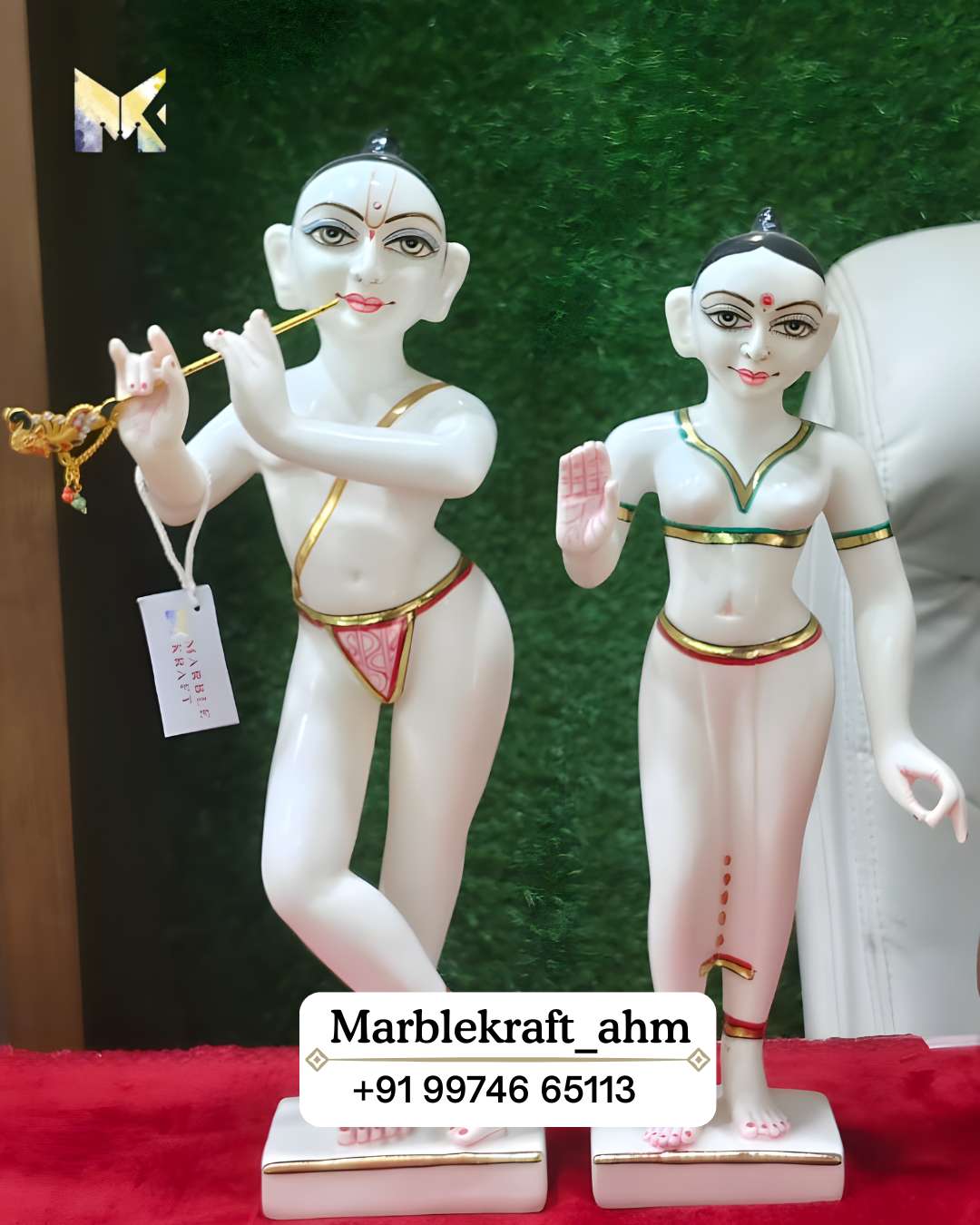 Iskcon Radha Krishna 15_ Marble Dust 001