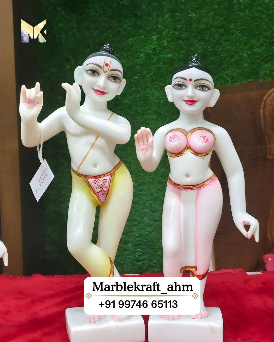 Iskcon Radha Krishna 15_ Marble Dust 002