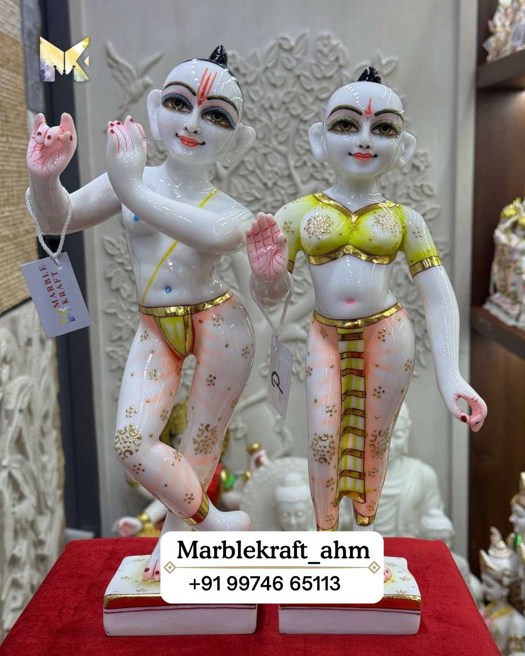Iskcon Radha Krishna 15_ Marble Dust 004