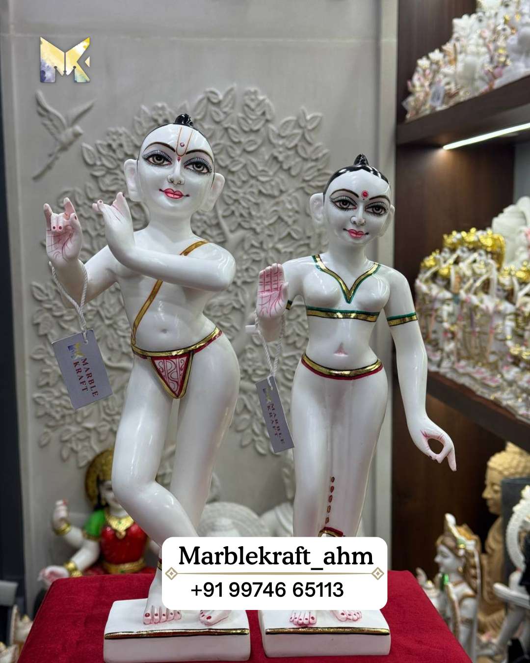 Iskcon Radha Krishna 15_ Marble Dust 005