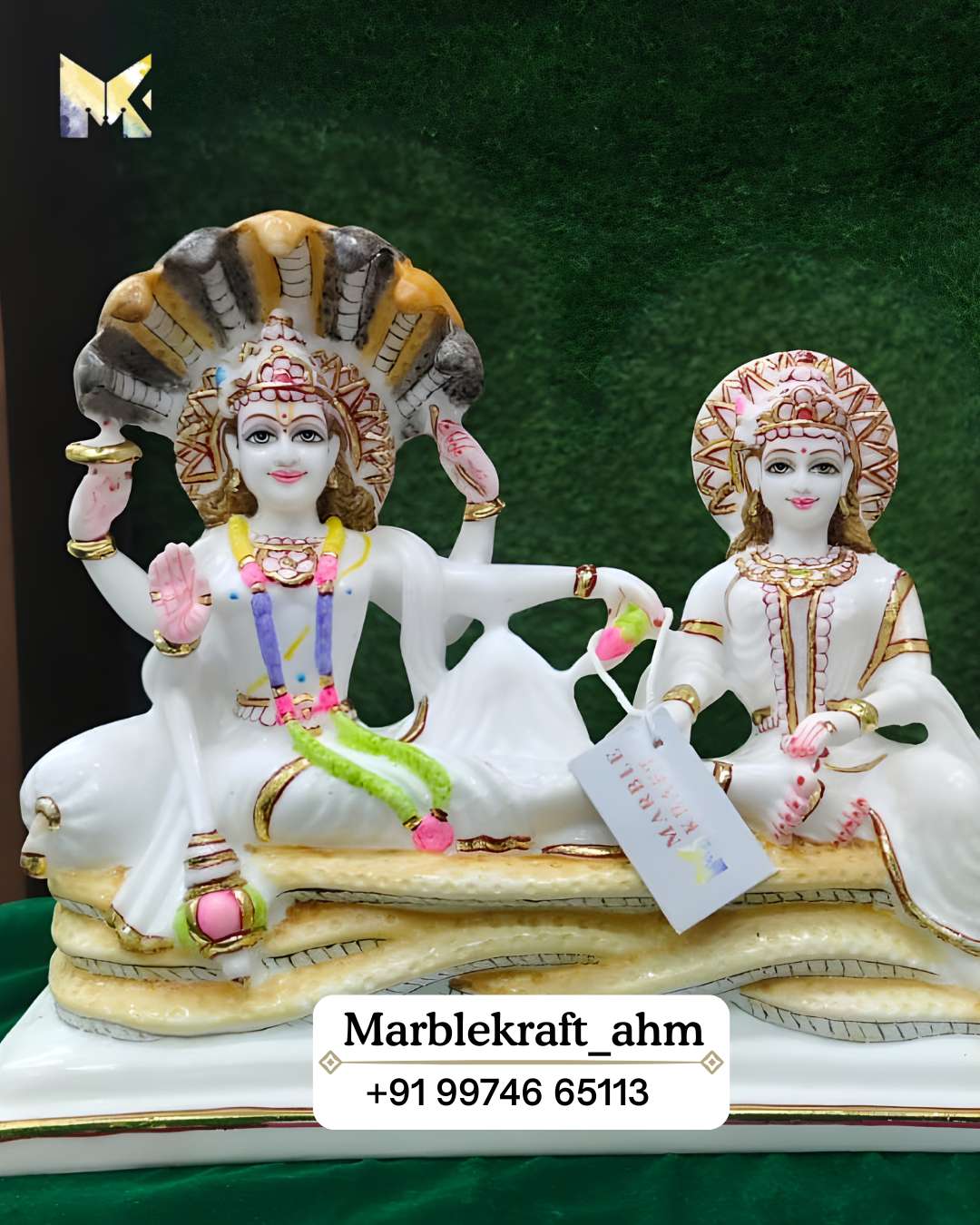 Laxmi Vishnu 12 Marble Dust 002