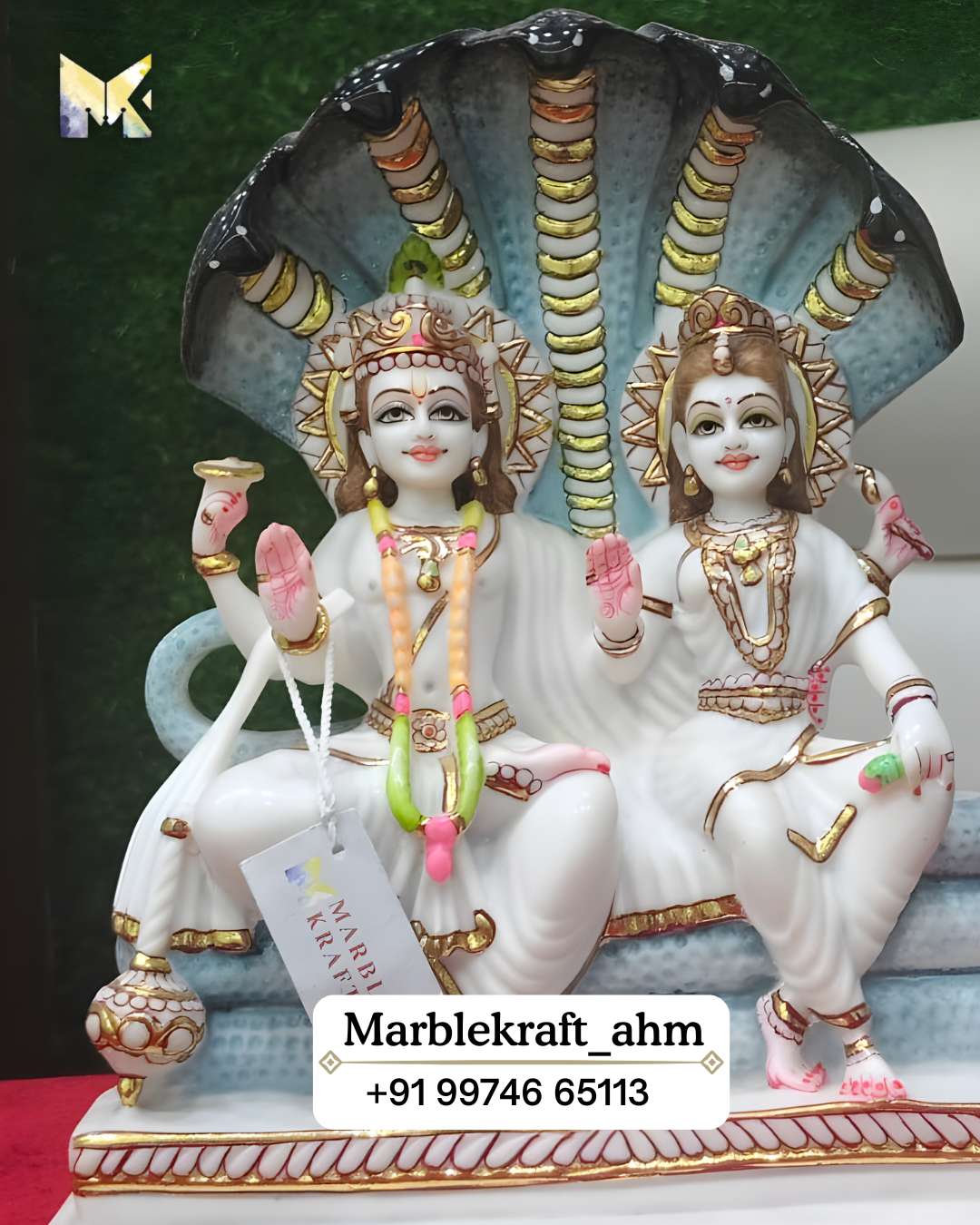 Laxmi Vishnu 12 Marble Dust 003