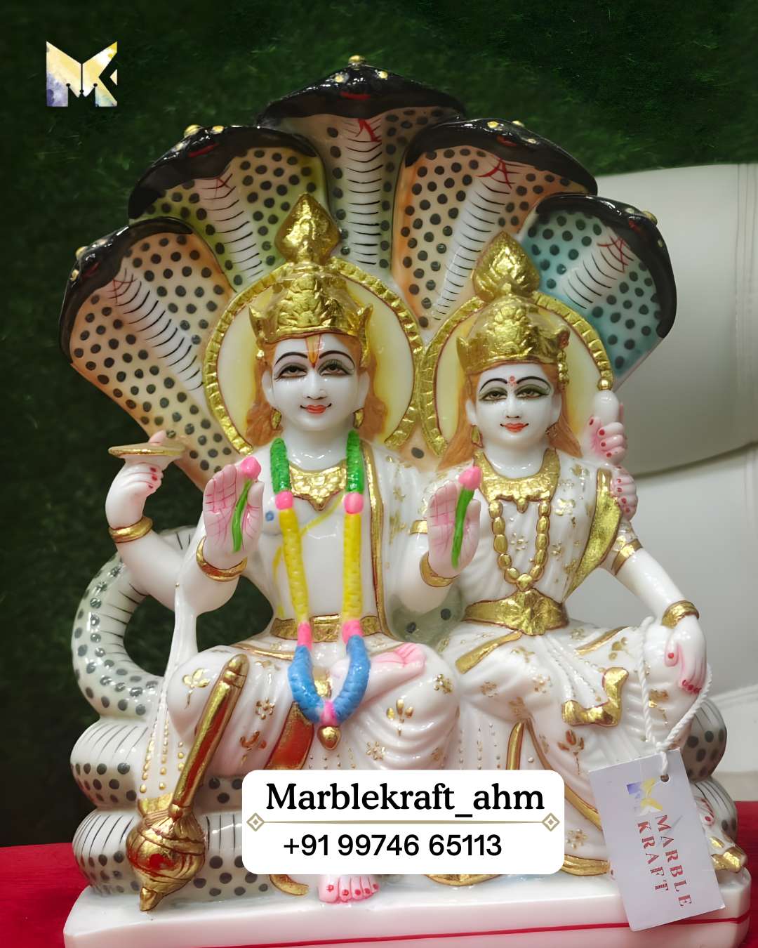 Laxmi Vishnu 12 Marble Dust 004