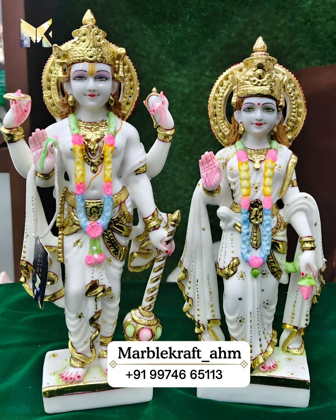 Laxmi Vishnu 12 Marble Dust 006