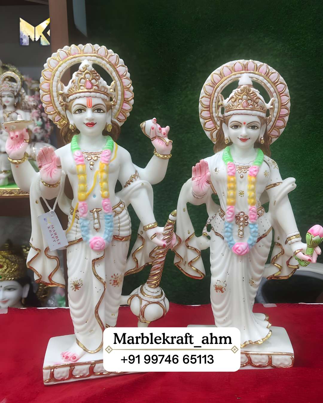 Laxmi Vishnu 18 Marble Dust