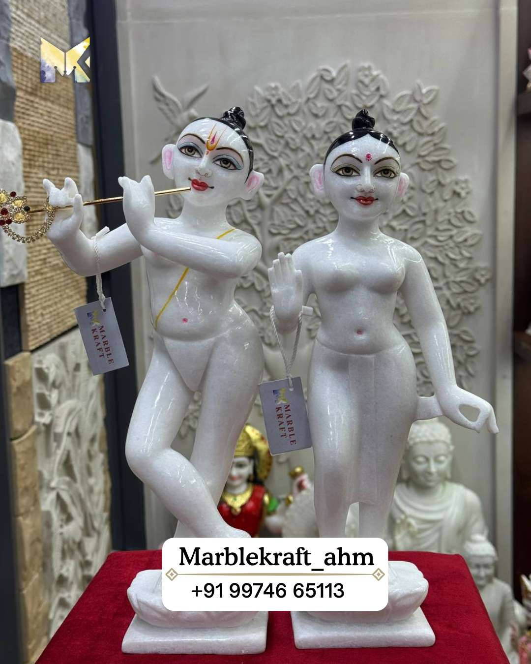 Iskcon Radha Krishna 15 Marble 2