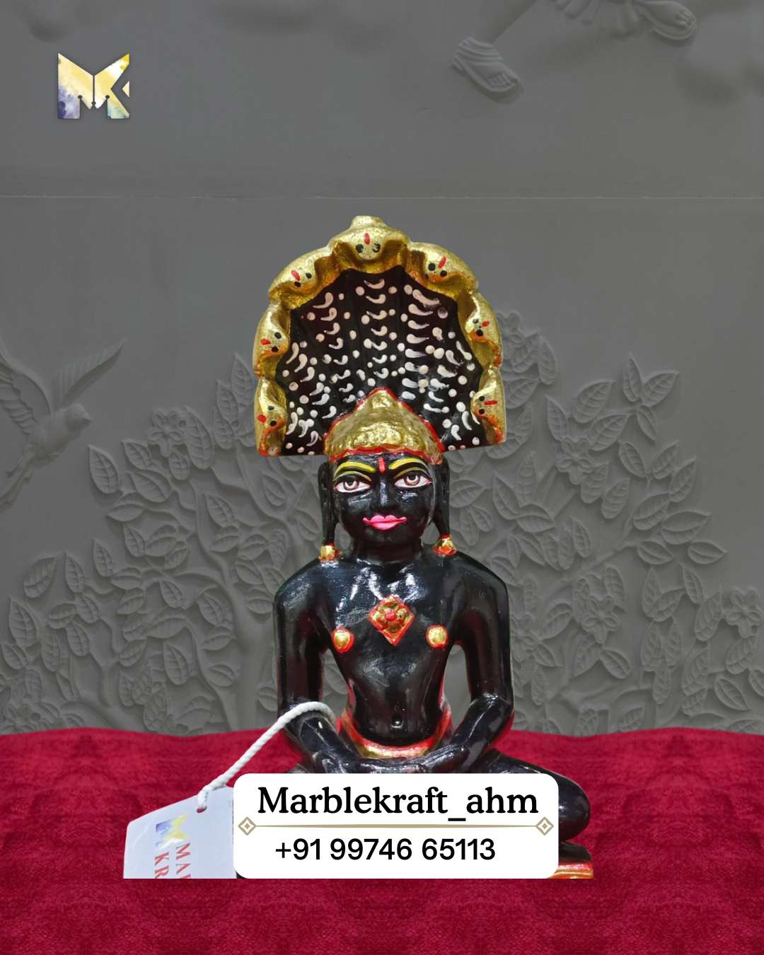Parshwanath Bhagwan 7 Black Marble 003