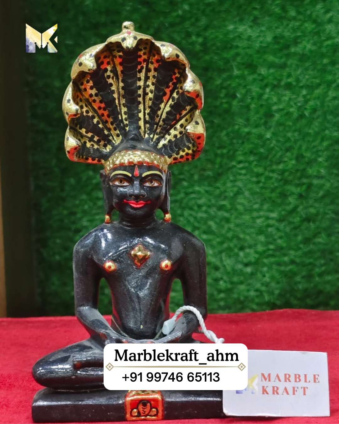 Parshwanath Bhagwan 7 Black Marble 004