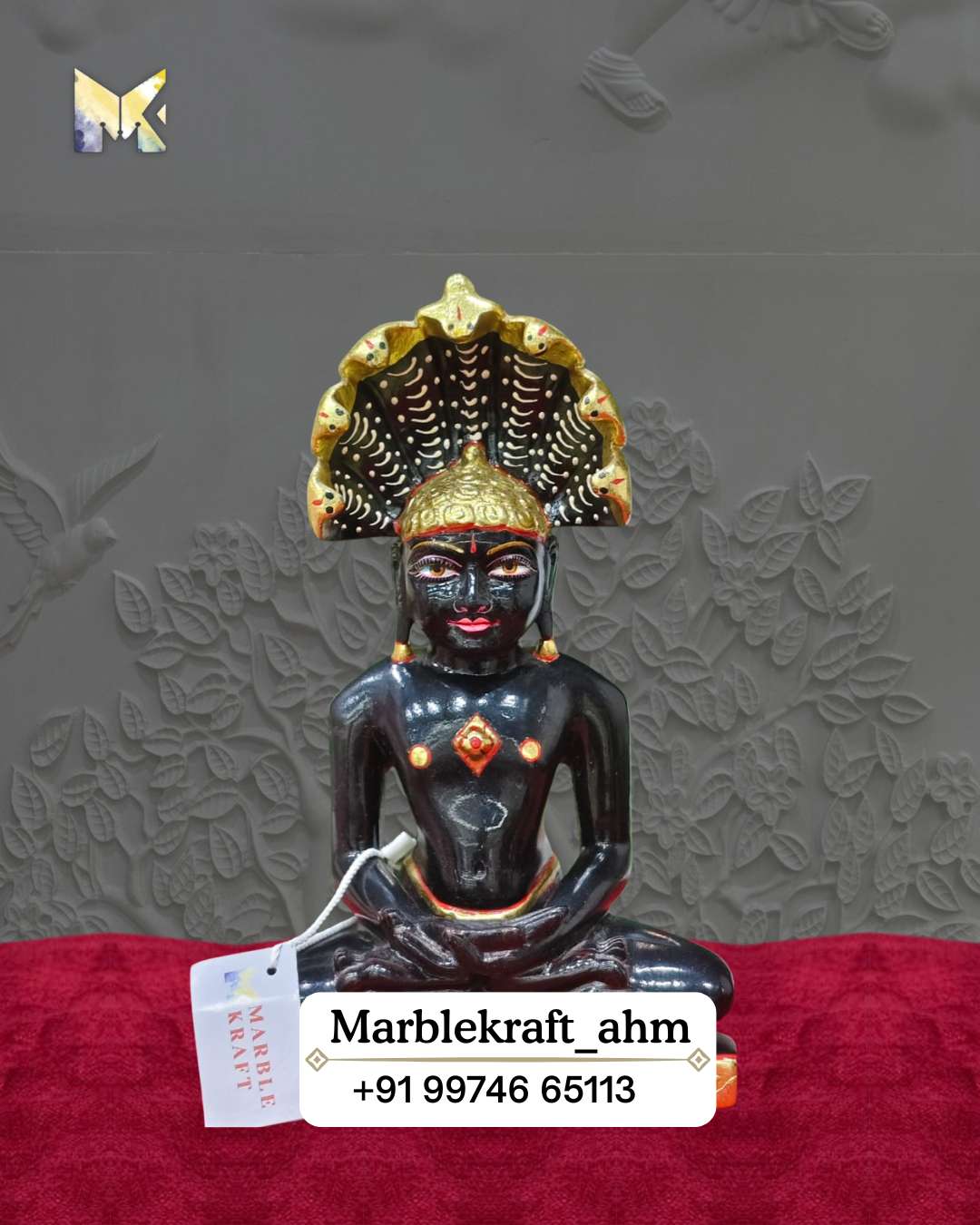 Parshwanath Bhagwan 9 Black Marble 3