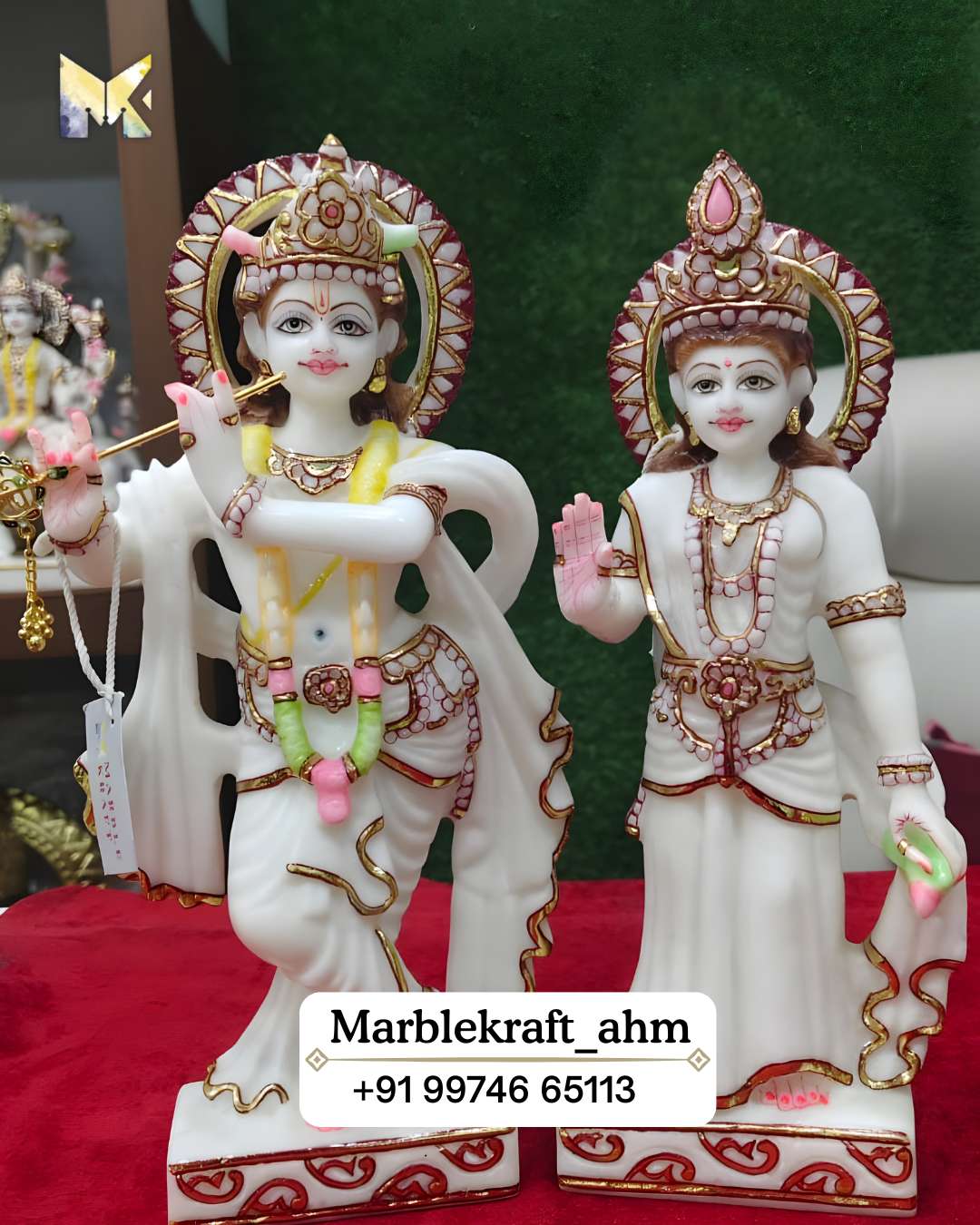Radha Krishna 12 Marble 002
